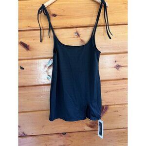 BLUSH MARK Party Girl Midi Dress Black-Large Split Hem L